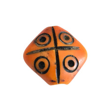 Load image into Gallery viewer, Antique Moroccan 1 Simulated AMBER bead Phenolic resin Antiqued Amber Resin Bead

