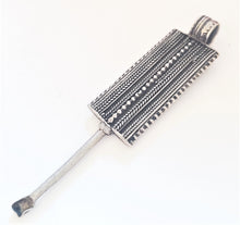 Load image into Gallery viewer, Antique Silver Grooming tool pendant Ethiopia/Yemen tribal jewelryHand Crafted Silver,Pendants Necklace,Ethnic Jewelry,Tribal Jewelry
