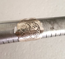 Load image into Gallery viewer, Moroccan Hand Made sterling silver 925 Berber Ring size 7.5,Ethnic Rings ,Tribal Jewelry, Moroccan Rings, Berber Jewelry
