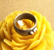 Load image into Gallery viewer, Antique Silver Ethiopian Wedding Ring size 11 tribal jewelry Hand Crafted, Silver, Ethnic Jewelry, Tribal Jewelry
