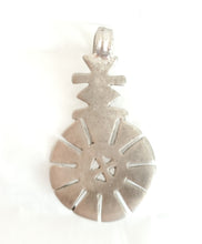 Load image into Gallery viewer, Antique Unique Ethiopian Christian silver pendant,Christian silver,Antique Pendant, Ethnic Tribal,Handmade,Ethiopian Jewelry
