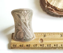 Load image into Gallery viewer, Handmade Sterling Silver Berber Ring: Moroccan Tribal Jewelry, Size 11.5
