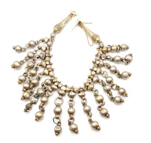 Load image into Gallery viewer, Antique Ethiopian Silver Fertility Bead Necklace: Tribal Jewelry
