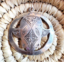 Load image into Gallery viewer, Moroccan 925 Silver Hamsa Pendant: Berber Amulet Talisman
