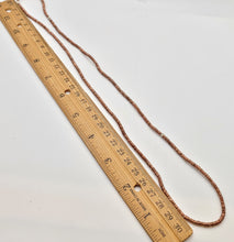 Load image into Gallery viewer, Ethiopian copper strand of Heishi Brass Beads
