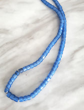 Load image into Gallery viewer, Rare Long Strands of Antique Bohemian Russian Blues Beads from ,late 19th centuries ,African Trade Beads
