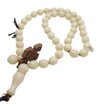 Load image into Gallery viewer, Antique Ethiopian Prayer Beads Tasbih: African Trade Beads, 24''
