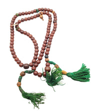 Load image into Gallery viewer, Antique Ethiopian Prayer Beads Tasbih: African Trade Beads, 24''
