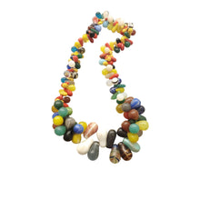 Load image into Gallery viewer, Antique African Wedding Beads: Mali Bohemian Mixed Strand, 24"
