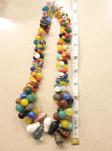 Load image into Gallery viewer, Antique African Wedding Beads: Mali Bohemian Mixed Strand, 24"
