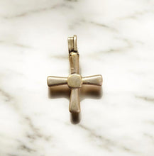 Load image into Gallery viewer, Antique Ethiopian Silver Cross Pendant: Boho Amulet Jewelry
