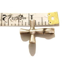 Load image into Gallery viewer, Antique Ethiopian Silver Cross Pendant: Boho Amulet Jewelry
