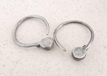 Load image into Gallery viewer, Antique Kabyle Sterling Silver Coral Earrings: Berber Dangle Jewelry
