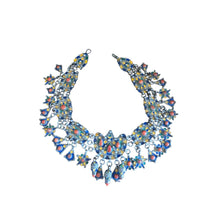 Load image into Gallery viewer, Antique Algerian Coral Bead Necklace: Kabyle Silver Pendants, Ethnic Jewelry
