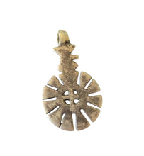 Load image into Gallery viewer, Antique Ethiopian Silver Christian Pendant: Handmade Coptic Cross

