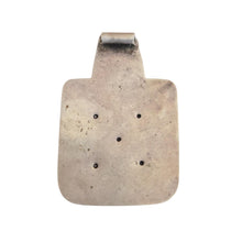 Load image into Gallery viewer, Antique Berber Pendant: Moroccan Silver Enamel Amulet, Tribal Jewelry
