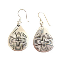 Load image into Gallery viewer, Moroccan Berber Filigree Sterling Silver Dangle Earrings silver 925,Berber Jewelry,sliver Earrings,Dangle &amp; Drop
