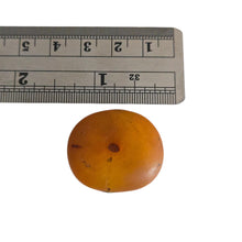 Load image into Gallery viewer, Antique Moroccan Amber Bead: Genuine Berber Jewelry Supply
