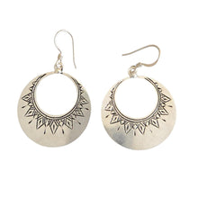 Load image into Gallery viewer, Moroccan Berber Sterling Silver Dangle Earrings: 925 Filigree Jewelry

