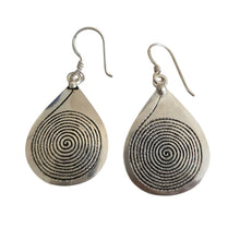 Load image into Gallery viewer, Moroccan Berber Filigree Sterling Silver Dangle Earrings silver 925,Berber Jewelry,sliver Earrings,Dangle &amp; Drop
