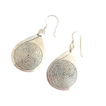 Load image into Gallery viewer, Moroccan Berber Filigree Sterling Silver Dangle Earrings silver 925,Berber Jewelry,sliver Earrings,Dangle &amp; Drop

