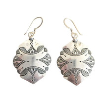 Load image into Gallery viewer, Berber Sterling Silver Dangle Earrings: Moroccan Filigree Jewelry
