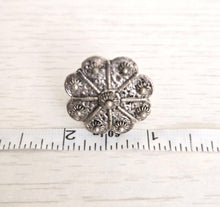 Load image into Gallery viewer, Antique Bawsani Yemen Filigree Silver Ring - Size 6.5
