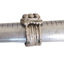 Load image into Gallery viewer, Antique Silver Ethiopian Tribal Ring, Size 6
