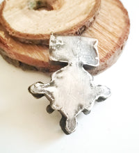 Load image into Gallery viewer, Moroccan Berber Old traditional 925 silver cross pendant,Berber Talisman,Berber Jewelry,African Jewelry,Moroccan Jewelry,Berber Ethnic,
