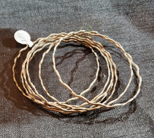 Load image into Gallery viewer, Antique Silver Moroccan Berber bangle 7 Bracelet ethnic tribal, tribal bracelets,Moroccan jewelry, ethnic jewelry, Tuareg bracelets
