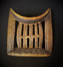 Load image into Gallery viewer, Antique Ethiopian Tribal Hand carved Headrest African Art Decor,African ,Art Décor,Home Décor, religious art
