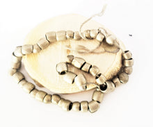 Load image into Gallery viewer, Antique Ethiopian strand of silver Heishi Anklet 1930s,ethiopian Silver,Fashion Anklets, vintage heishi, Silver Antiques,,ethiopian anklet,
