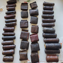 Load image into Gallery viewer, 1 Old Ethiopian Leather Healing Scroll Protection Amulet Kitabe,
