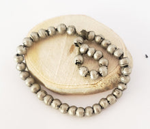 Load image into Gallery viewer, Antique Ethiopian strand of silver Heishi Anklet 1930s,ethiopian Silver,Fashion Anklets, vintage heishi, Silver Antiques,,ethiopian anklet,
