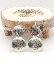 Load image into Gallery viewer, Moroccan Berber Filigree Sterling Silver Dangle Earrings silver 925,Berber Jewelry,sliver Earrings,Dangle &amp; Drop
