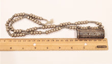 Load image into Gallery viewer, Old Ethiopian Telsum Silver amulet Beads Necklace,Ethiopian necklace,Hand Crafted, Ethiopian Telsum,african Silver, ethiopian jewelry
