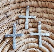 Load image into Gallery viewer, Ethiopian Christian silver cross pendant cross,religious cross,Ethiopian Cross,Coptic Cross,Coptic ethiopian bronze
