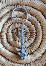 Load image into Gallery viewer, Vintage Traditional Old Ethiopian Silver Triangle Tribal earrings ,Ethnic Jewelry,sliver Earrings,Dangle Drop Earrings,Ethiopian Jewelry,
