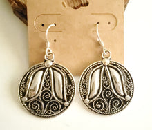 Load image into Gallery viewer, Moroccan Berber Filigree Sterling Silver Dangle Earrings silver 925,Berber Jewelry,sliver Earrings,Dangle &amp; Drop Earrings,

