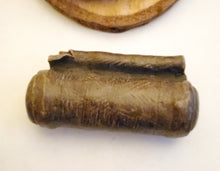 Load image into Gallery viewer, 1 Old Ethiopian Leather Healing Scroll Protection Amulet large size Kitabe,religious pendant,Ethiopian Amulet,Leather,Manuscripts Scroll
