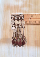 Load image into Gallery viewer, Antique Silver Moroccan Berber Bracelet Ethnic Tribal, ethnic tribal, tribal bracelets,Moroccan jewelry, ethnic jewelry, Tuareg bracelets

