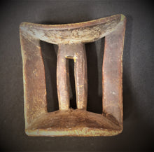 Load image into Gallery viewer, Antique Ethiopian Tribal Hand carved Headrest African Art Decor,African ,Art Décor,Home Décor, religious art
