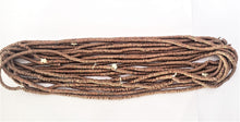 Load image into Gallery viewer, Antique Ethiopian 1 strand of Brass Heishi Anklet 1930s,collectible Brass,Ethnic Brass Beads ,Jewelry Supplies Beads
