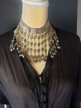 Load image into Gallery viewer, Antique Bawsani Silver granulated Dangled Beads Necklace circa 1910s,Hand Crafted Silver,Pendants Necklace,Ethnic Jewelry,Tribal Jewelry
