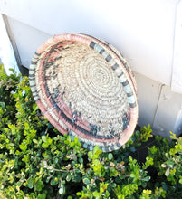 Load image into Gallery viewer, Ethiopian decorative basket handwoven basket large basket, African Art, Décor Baskets,bread basket,Ethiopian Basket
