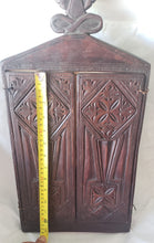 Load image into Gallery viewer, Ethiopian Coptic Christian Folding 19''Wooden Triptych Painted Altar Icon,African ,Art Décor,Home Décor, religious art
