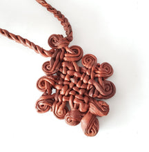 Load image into Gallery viewer, Ethiopian Leather Coptic ,Cross Necklace ,large cross, religious cross Craft ,Coptic Cross ,Coptic ethiopian
