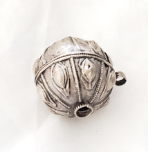 Load image into Gallery viewer, Old silver hallmarked beads from Yemen circa 1910s,Hand Crafted Silver,Ethnic Jewelry,Tribal Jewelry,
