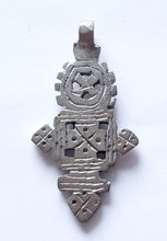 Load image into Gallery viewer, Ethiopian Christian silver cross pendant cross,religious cross,Ethiopian Cross,Coptic Cross,Coptic ethiopian bronze
