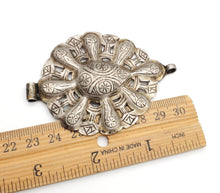 Load image into Gallery viewer, Antique Moroccan handmade Silver Berber PendantHand Crafted Silver,Pendants Necklace,Ethnic Jewelry,Tribal Jewelry
